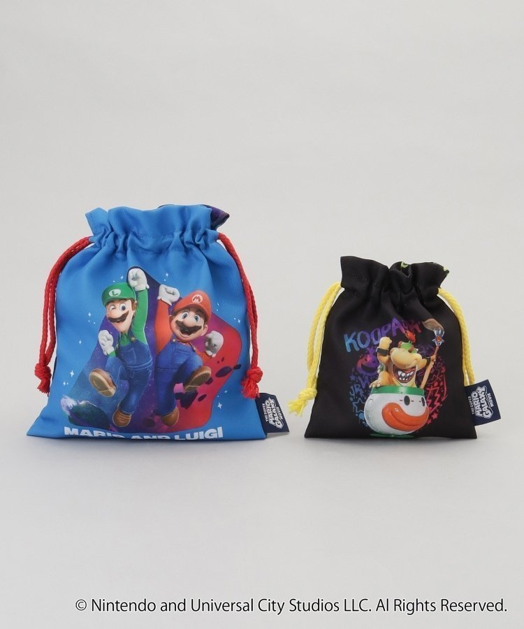 【トゥーワントゥーキッチンストア/212 KITCHEN STORE】の巾着2Pセット クッパJr. Super Mario スーパーマリオ インテリア・キッズ・メンズ・レディースファッション・服の通販 founy(ファウニー) 　ファッション　Fashion　レディースファッション　Fashion for Women　キャラクター　Character, Licensed Characters　スマート　Smart, Elegant　巾着　Drawstring Bag, Kinchaku　その他|ID: prp329100004980973 ipo3291000000037320013