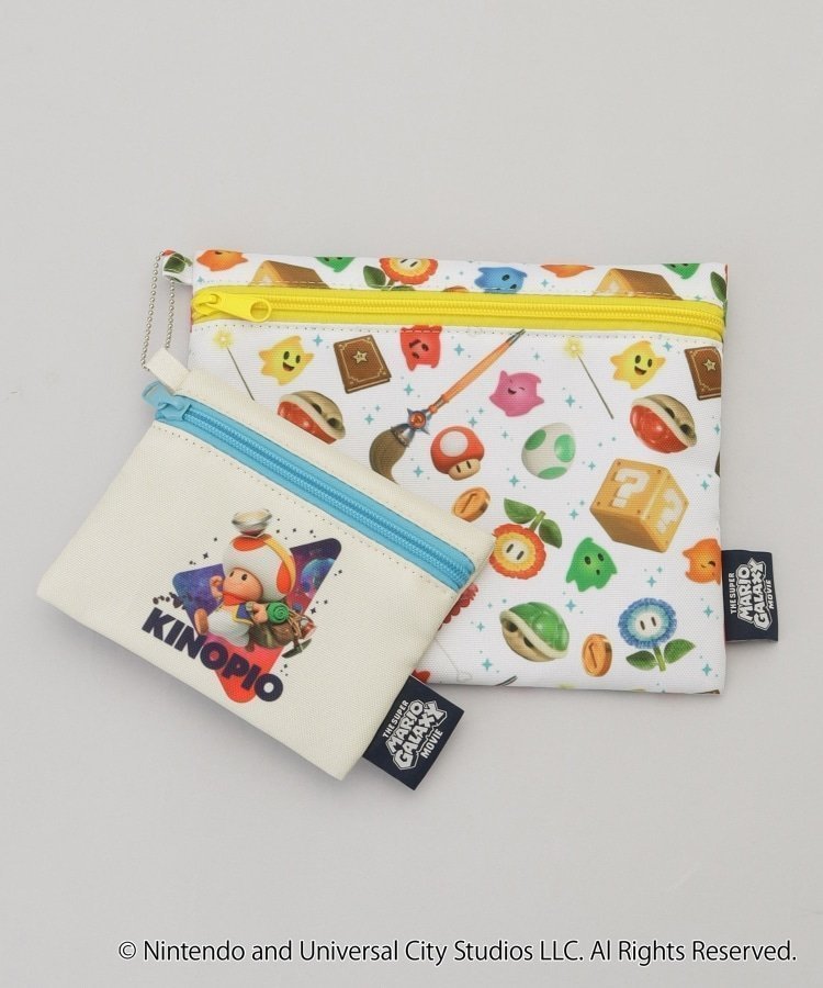 【トゥーワントゥーキッチンストア/212 KITCHEN STORE】のポーチ2Pセット キノピオ Super Mario スーパーマリオ 大人の最旬トレンドファッション＆コーディネート founy(ファウニー) 　ファッション　Fashion　レディースファッション　Fashion for Women　ポーチ&ミニバッグ　Pouches & Mini Bags　ステーショナリー　Stationery, Office Supplies　スマート　Smart, Elegant　フラット　Flat, Flat Shoes　ポーチ　Pouch, Small Case　 other-1|ID: prp329100004980980 ipo3291000000037320026