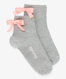【レペット/repetto】のボウ ソックス 大人の最旬トレンドファッション＆コーディネート founy(ファウニー) ファッション Fashion レディースファッション Fashion for Women ソックス&靴下 Socks & Hosiery サテン Satin, Glossy Fabric シューズ Shoes, Footwear ソックス Socks, Hosiery バレエ Ballet, Ballet Style リボン Ribbon, Bow |ID:prp329100004980989