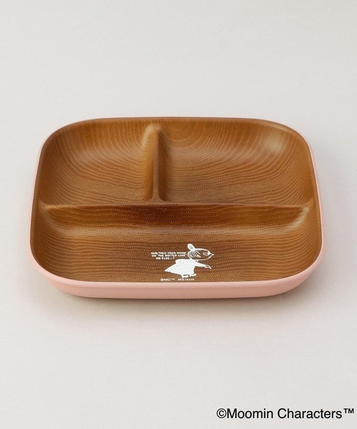 【トゥーワントゥーキッチンストア/212 KITCHEN STORE】の木目スクエアワンプレートL リトルミイ MOOMIN ムーミン インテリア・キッズ・メンズ・レディースファッション・服の通販 founy(ファウニー) https://founy.com/ ファッション Fashion レディースファッション Fashion for Women スマート Smart, Elegant プレート Plate, Dish |ID: prp329100004981010 ipo3291000000037320092