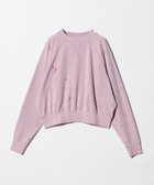 【ビューティ&ユース ユナイテッドアローズ/BEAUTY&YOUTH / UNITED ARROWS】の【別注】 DISCUS ATHLETIC for 6 DAMEGE CREW NECK/スウェット LILAC|ID: prp329100004981029 ipo3291000000037320143