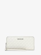 【マイケルコース/MICHAEL KORS】のトラベル コンチネンタル ウォレット ラージ マイケルコース 大人の最旬トレンドファッション＆コーディネート founy(ファウニー) ファッション Fashion レディースファッション Fashion for Women ウォレット Wallet コレクション Collection, Seasonal Line トラベル Travel, Travel Gear ラグジュアリー Luxury, Elegant ラップ Wrap, Wrap Design thumbnail WHITE|ID: prp329100004981044 ipo3291000000037320195
