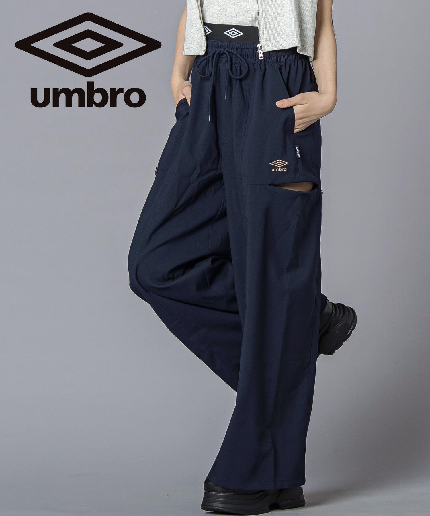 【ベベ オンライン ストア/BEBE ONLINE STORE / KIDS】の【UMBRO】ロゴライン カットワイドパンツ(130~160cm) 大人の最旬トレンドファッション＆コーディネート founy(ファウニー) 　ファッション　Fashion　キッズファッション　Fashion for Kids　ボトムス　Bottoms　春　Spring　クール　Cool, Chic　トレンド　Trend, Trending Now　ポケット　Pocket, Pocket Detail　ワイド　Wide, Wide Fit　S/S・春夏　SS, Spring/Summer, Warm Season　夏　Summer　エレガント 上品　Elegant　2026年　2026　2026春夏・S/S　Spring/Summer 2026 SS26　 other-1|ID: prp329100004981045 ipo3291000000037320196