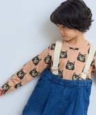 【その他のブランド/Other】のソウガラナガソデTシャツ 大人の最旬トレンドファッション＆コーディネート founy(ファウニー) ファッション Fashion キッズファッション Fashion for Kids サロペット Overalls, Salopette シンプル Simple, Minimal 定番 Standard, Basic Item 人気 Popular, Best Seller プリント Print, Printed Pattern 再入荷 Restock / Back in Stock thumbnail ベージュPT|ID: prp329100004981049 ipo3291000000037320249