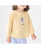 【ナルミヤ オンライン/NARUMIYA ONELINE / KIDS】の【TeddyBear】刺しゅう長袖Tシャツ 大人の最旬トレンドファッション＆コーディネート founy(ファウニー) ファッション Fashion キッズファッション Fashion for Kids おすすめ Recommended / Our Picks デニム Denim, Jeans Material ボトム Bottoms, Lower Wear ポケット Pocket, Pocket Detail モチーフ Motif, Design Theme 長袖 Long Sleeve, Full Sleeve thumbnail クリーム|ID: prp329100004981055 ipo3291000000037320292