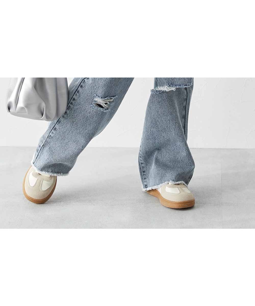 【デビロック/devirock / KIDS】のケミカル ダメージ ストレートデニム 子供服 キッズ 男の子 女の子 26SS インテリア・キッズ・メンズ・レディースファッション・服の通販 founy(ファウニー) 　ファッション　Fashion　キッズファッション　Fashion for Kids　ヴィンテージ　Vintage Style　春　Spring　秋　Autumn　ケミカル　Chemical, Chemical Wash　ストレート　Straight, Straight Cut　タンク　Tank Top, Sleeveless Top　ダメージ　Distressed, Destroyed　デニム　Denim, Jeans Material　トレンド　Trend, Trending Now　パーカー　Hoodie, Parka　ワイド　Wide, Wide Fit　夏　Summer　2026年　2026　2026春夏・S/S　Spring/Summer 2026 SS26　002-ケミカルブリーチ|ID: prp329100004981056 ipo3291000000037320303