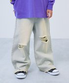 【デビロック/devirock / KIDS】のケミカル ダメージ ストレートデニム 子供服 キッズ 男の子 女の子 26SS 大人の最旬トレンドファッション＆コーディネート founy(ファウニー) ファッション Fashion キッズファッション Fashion for Kids ヴィンテージ Vintage Style 春 Spring 秋 Autumn ケミカル Chemical, Chemical Wash ストレート Straight, Straight Cut タンク Tank Top, Sleeveless Top ダメージ Distressed, Destroyed デニム Denim, Jeans Material トレンド Trend, Trending Now パーカー Hoodie, Parka ワイド Wide, Wide Fit 夏 Summer 2026年 2026 2026春夏・S/S Spring/Summer 2026 SS26 thumbnail 003-オーバーダイブリーチ|ID: prp329100004981056 ipo3291000000037320305