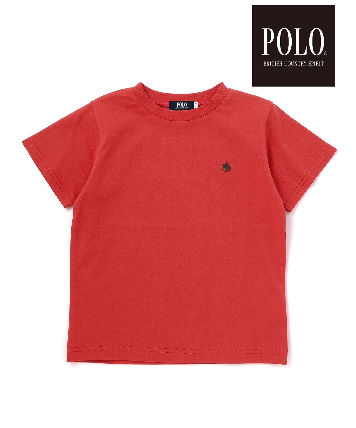 【ベベ オンライン ストア/BEBE ONLINE STORE / KIDS】の【POLO BCS(ポロ・ビーシーエス)*SLAP SLIPコラボ】ロゴパッチ天竺半袖Tシャツ(80~130cm) インテリア・キッズ・メンズ・レディースファッション・服の通販 founy(ファウニー) 　ファッション　Fashion　キッズファッション　Fashion for Kids　春　Spring　コラボ　Collaboration, Collab　コレクション　Collection, Seasonal Line　ショート　Short, Short Length　シンプル　Simple, Minimal　ストライプ　Stripe, Striped Pattern　ダンガリー　Dungaree, Chambray　チェック　Check, Plaid, Tartan　デニム　Denim, Jeans Material　バランス　Balance, Style Balance　パッチ　Patch, Appliqué　フレンチ　French, French Style　フロント　Front, Front Design　ポロシャツ　Polo Shirt, Collared Tee　半袖　Short Sleeve, Half Sleeve　モチーフ　Motif, Design Theme　リゾート　Resort, Vacation Style　レース　Lace, Lace Fabric　S/S・春夏　SS, Spring/Summer, Warm Season　夏　Summer　エレガント 上品　Elegant　2026年　2026　2026春夏・S/S　Spring/Summer 2026 SS26　レッド|ID: prp329100004981059 ipo3291000000037320332