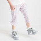 【ブランシェス/branshes / KIDS】の【ブランシェスmini】カット7分丈パンツ 大人の最旬トレンドファッション＆コーディネート founy(ファウニー) ファッション Fashion キッズファッション Fashion for Kids ボトムス Bottoms カットソー Cut and Sewn Top フリル Frill, Ruffle ポケット Pocket, Pocket Detail エレガント 上品 Elegant thumbnail ラベンダー|ID: prp329100004981063 ipo3291000000037320348