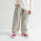 【ブランシェス/branshes / KIDS】の【WEB限定/DRC】サーカスツイルロングパンツ 大人の最旬トレンドファッション＆コーディネート founy(ファウニー) ファッション Fashion キッズファッション Fashion for Kids ボトムス Bottoms ストライプ Stripe, Striped Pattern ツイル Twist, Twisted Detail ボーイズ Boyish, Boy Style ポケット Pocket, Pocket Detail 無地 Plain, Solid Color プチプライス・低価格 Affordable / Budget Price thumbnail 92_茶_ストライプ|ID: prp329100004981072 ipo3291000000037320409