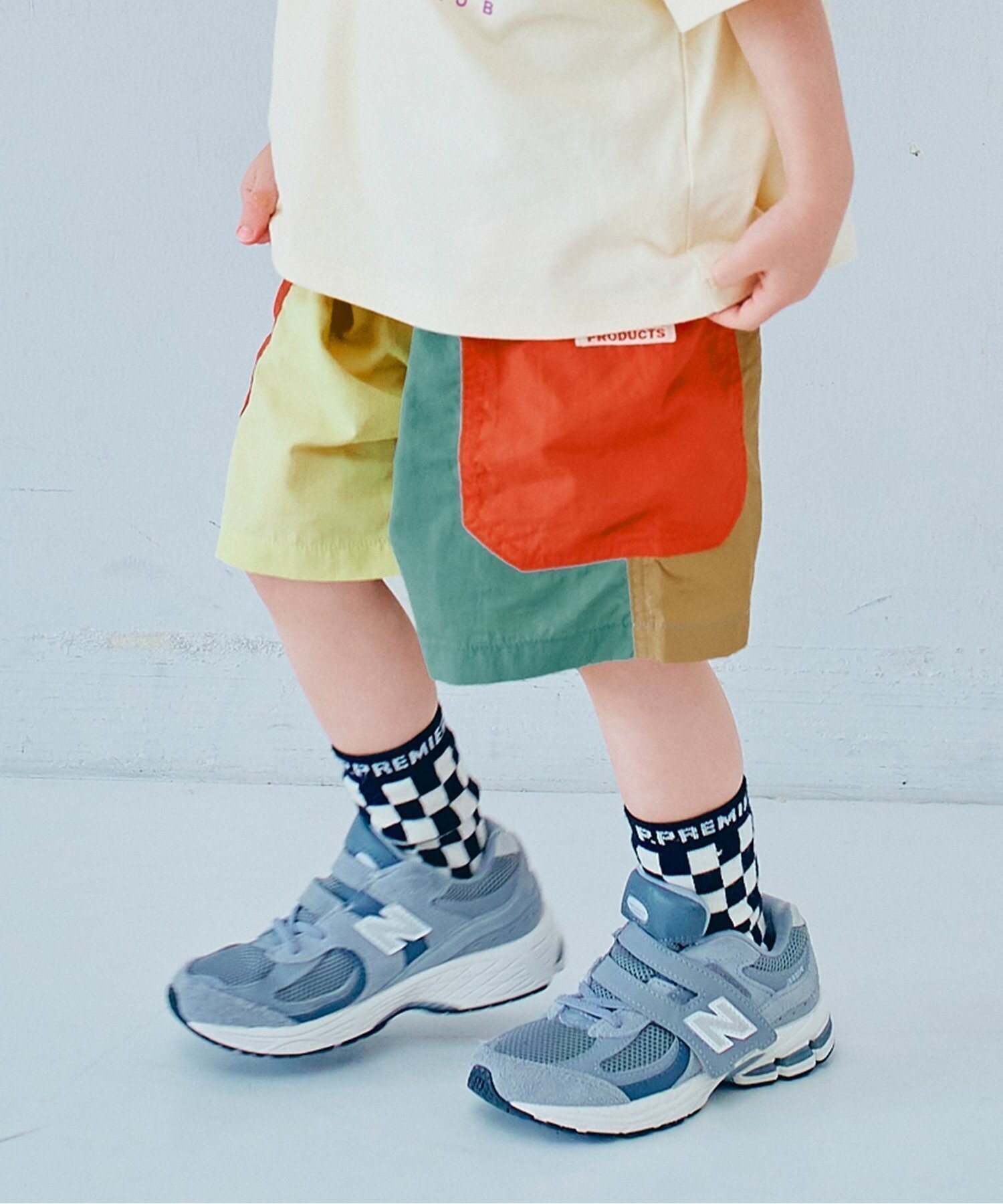 【エフオー オンラインストア/F.O.Online Store / KIDS】の選べる2デザイン水陸両用ハーフパンツ 撥水 インテリア・キッズ・メンズ・レディースファッション・服の通販 founy(ファウニー) 　ファッション　Fashion　キッズファッション　Fashion for Kids　ボトムス　Bottoms　アウトドア　Outdoor Clothing　ハーフ　Half, Half-Length　マルチカラー1|ID: prp329100004981098 ipo3291000000037320557