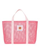 【サマンサモスモス/Samansa Mos2 / KIDS】のメッシュトートバッグ 大人の最旬トレンドファッション＆コーディネート founy(ファウニー) ファッション Fashion キッズファッション Fashion for Kids フロント Front, Front Design メッシュ Mesh, Net Fabric 夏 Summer thumbnail ピンク|ID: prp329100004981101 ipo3291000000037320568