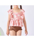 【エバ―クローゼット/ever closet / KIDS】の水着 セパレート 女の子 子供水着 水泳 プール キッズ 子供 子供服 フラワーピンク|ID: prp329100004981106 ipo3291000000037320586