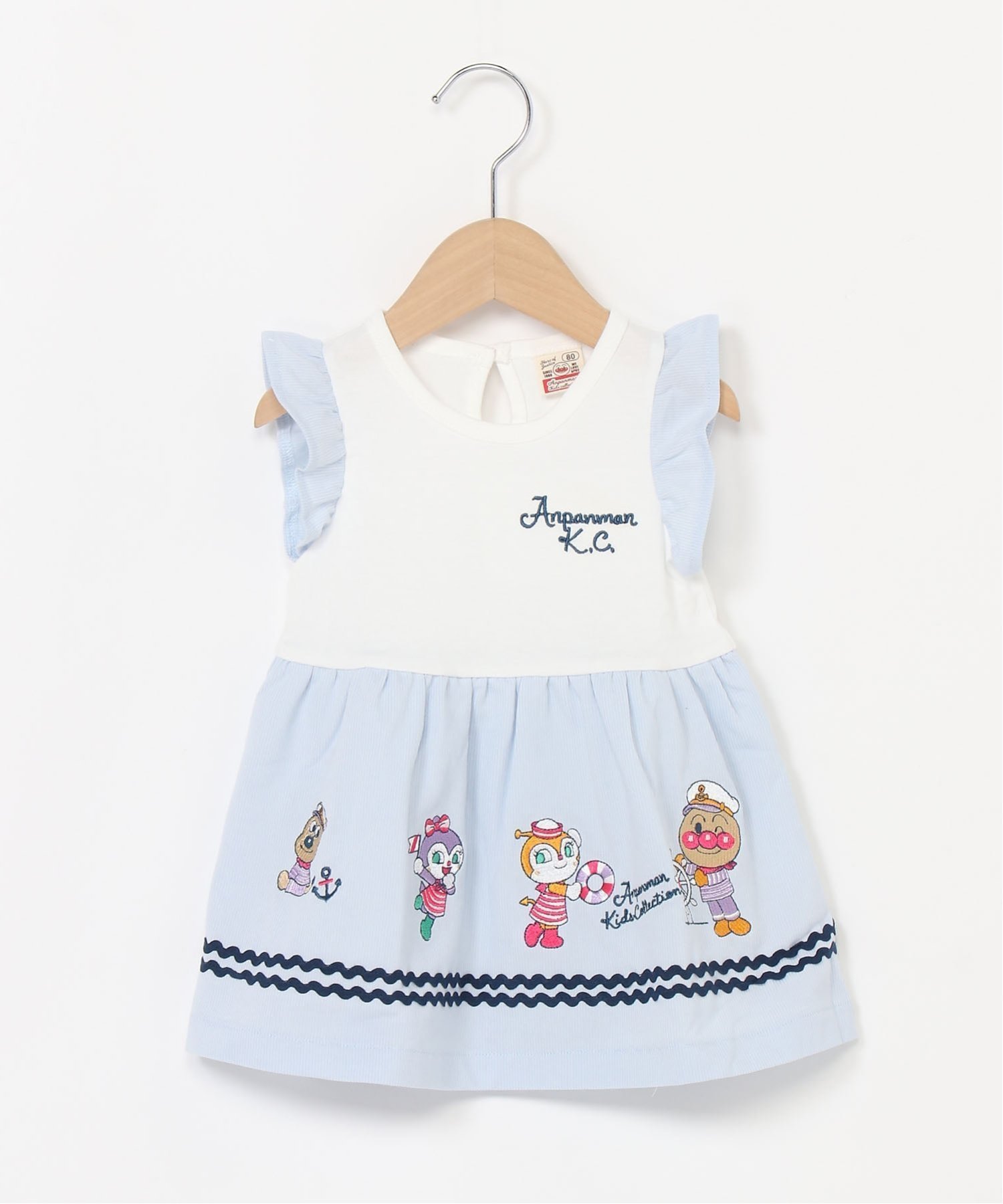 【アンパンマンキッズコレクション/ANPANMAN KIDS COLLECTION / KIDS】のANPANMAN KIDS COLLECTION/切替刺繍ワンピース 大人の最旬トレンドファッション＆コーディネート founy(ファウニー) 　ファッション　Fashion　キッズファッション　Fashion for Kids　ワンピース　Dresses　キャラクター　Character, Licensed Characters　コレクション　Collection, Seasonal Line　切替　Switching, Contrast Panel　ベビー　Baby, Babywear　ボーイズ　Boyish, Boy Style　メンズ　Men's, Menswear　夏　Summer　ギフト プレゼント　Gift / Present　 other-1|ID: prp329100004981115 ipo3291000000037320637