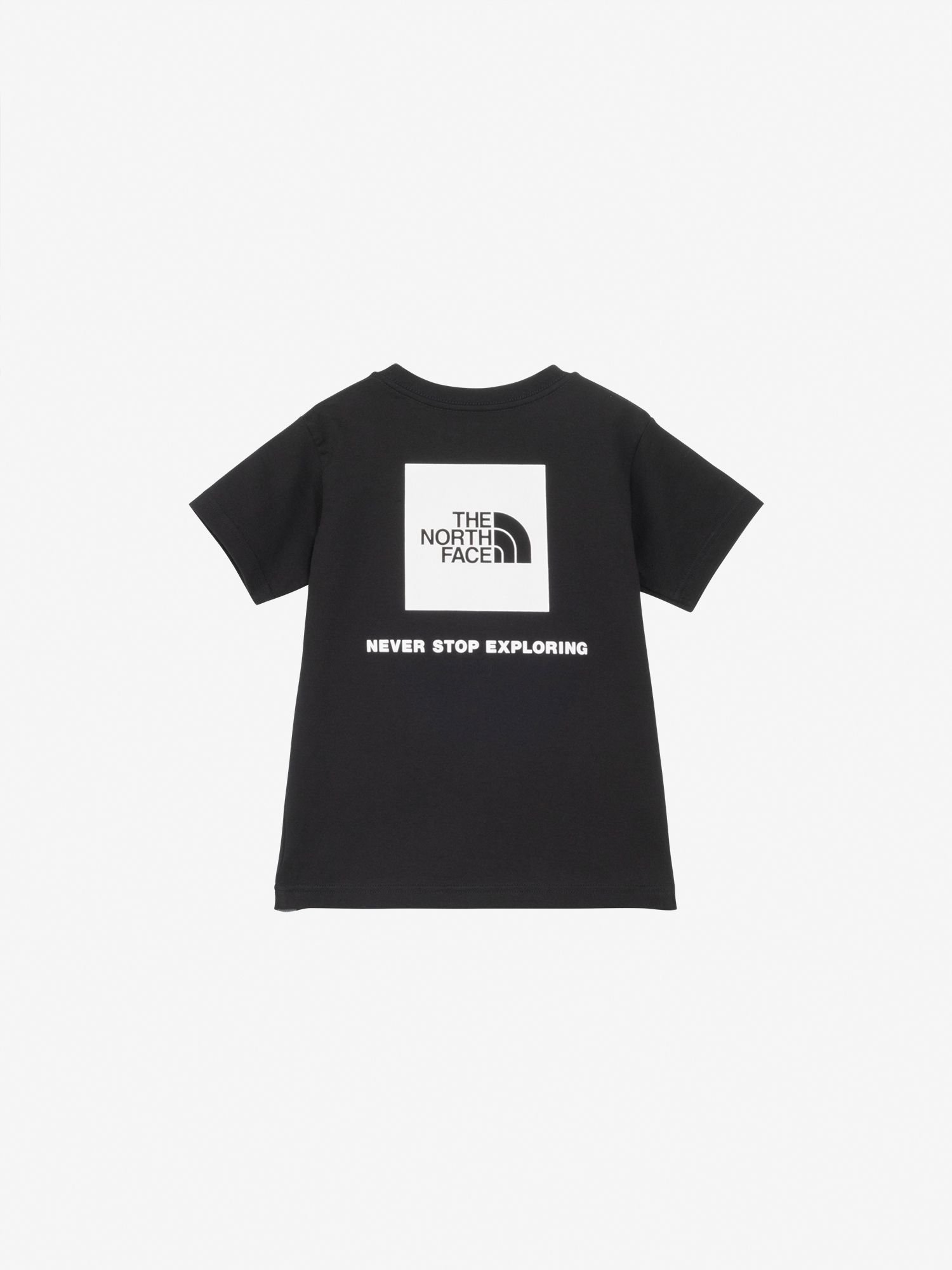 【ザ ノース フェイス/THE NORTH FACE / KIDS】の【公式】トドラーショートスリーブバックスクエアロゴティー(キッズ) インテリア・キッズ・メンズ・レディースファッション・服の通販 founy(ファウニー) 　ファッション　Fashion　キッズファッション　Fashion for Kids　なめらか　Smooth, Silky Texture　スクエア　Square, Square Shape　半袖　Short Sleeve, Half Sleeve　ブラック|ID: prp329100004981127 ipo3291000000037320724