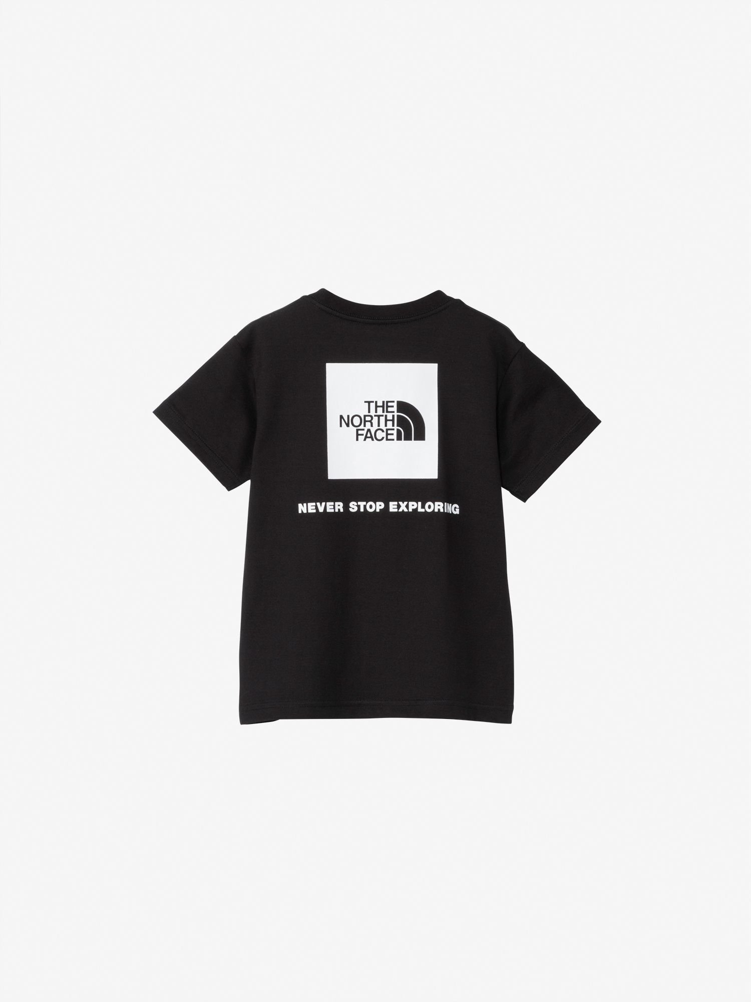 【ザ ノース フェイス/THE NORTH FACE / KIDS】の【公式】トドラーショートスリーブバックスクエアロゴティー(キッズ) インテリア・キッズ・メンズ・レディースファッション・服の通販 founy(ファウニー) 　ファッション　Fashion　キッズファッション　Fashion for Kids　なめらか　Smooth, Silky Texture　スクエア　Square, Square Shape　半袖　Short Sleeve, Half Sleeve　ブラック2|ID: prp329100004981127 ipo3291000000037320725