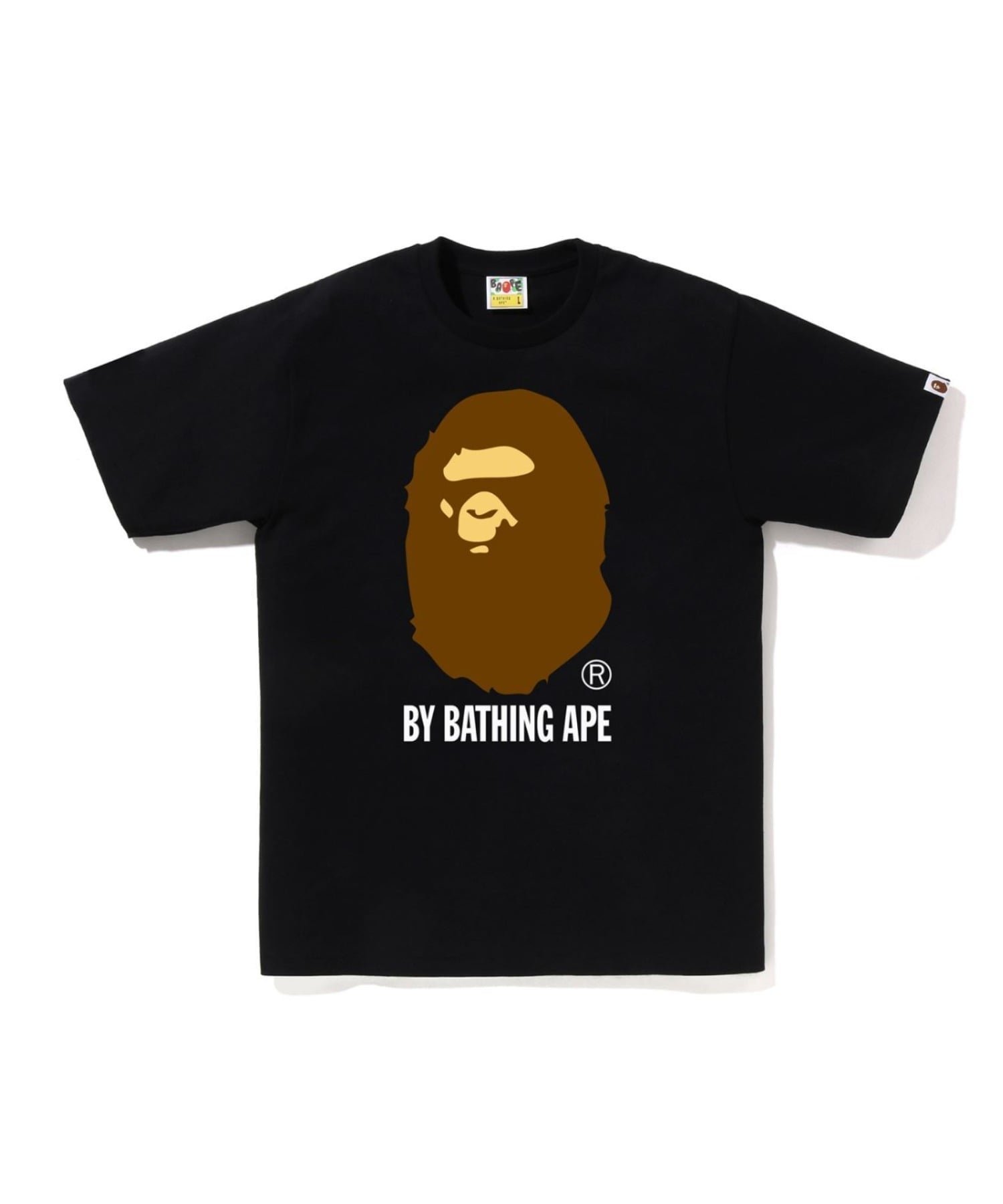 【ア ベイシング エイプ/A BATHING APE】のBY BATHING APE TEE M インテリア・キッズ・メンズ・レディースファッション・服の通販 founy(ファウニー) 　ファッション　Fashion　レディースファッション　Fashion for Women　ショート　Short, Short Length　スリーブ　Sleeve, Long Sleeve / Short Sleeve　トレンド　Trend, Trending Now　フロント　Front, Front Design　プリント　Print, Printed Pattern　ベーシック　Basic, Essential　ラバー　Rubber, Rubber Sole　定番　Standard, Basic Item　BLACK|ID: prp329100004981152 ipo3291000000037320850