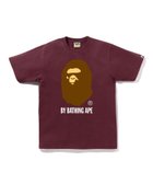 【ア ベイシング エイプ/A BATHING APE】のBY BATHING APE TEE M 大人の最旬トレンドファッション＆コーディネート founy(ファウニー) ファッション Fashion レディースファッション Fashion for Women ショート Short, Short Length スリーブ Sleeve, Long Sleeve / Short Sleeve トレンド Trend, Trending Now フロント Front, Front Design プリント Print, Printed Pattern ベーシック Basic, Essential ラバー Rubber, Rubber Sole 定番 Standard, Basic Item thumbnail BURGUNDY|ID: prp329100004981152 ipo3291000000037320853