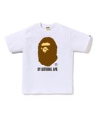 【ア ベイシング エイプ/A BATHING APE】のBY BATHING APE TEE M 大人の最旬トレンドファッション＆コーディネート founy(ファウニー) ファッション Fashion レディースファッション Fashion for Women ショート Short, Short Length スリーブ Sleeve, Long Sleeve / Short Sleeve トレンド Trend, Trending Now フロント Front, Front Design プリント Print, Printed Pattern ベーシック Basic, Essential ラバー Rubber, Rubber Sole 定番 Standard, Basic Item thumbnail WHITE|ID: prp329100004981152 ipo3291000000037320857