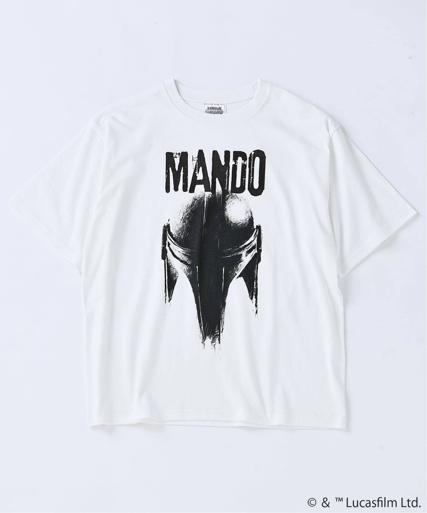 【ジャーナルスタンダード/JOURNAL STANDARD / MEN】のSTAR WARS / スター・ウォーズ マンダロリアン プリント Tシャツ インテリア・キッズ・メンズ・レディースファッション・服の通販 founy(ファウニー) 　ファッション　Fashion　メンズファッション　Fashion for Men　イラスト　Illustration　キャラクター　Character, Licensed Characters　グラフィック　Graphic, Graphic Design　シンプル　Simple, Minimal　スマート　Smart, Elegant　プリント　Print, Printed Pattern　ホワイト|ID: prp329100004981163 ipo3291000000037320903