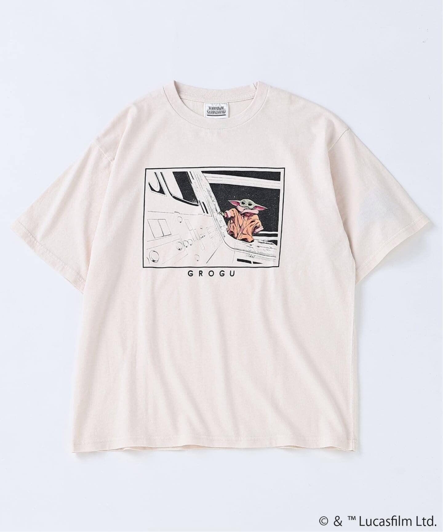 【ジャーナルスタンダード/JOURNAL STANDARD / MEN】のSTAR WARS / スター・ウォーズ マンダロリアン プリント Tシャツ インテリア・キッズ・メンズ・レディースファッション・服の通販 founy(ファウニー) 　ファッション　Fashion　メンズファッション　Fashion for Men　イラスト　Illustration　キャラクター　Character, Licensed Characters　グラフィック　Graphic, Graphic Design　シンプル　Simple, Minimal　スマート　Smart, Elegant　プリント　Print, Printed Pattern　ナチュラル|ID: prp329100004981163 ipo3291000000037320905