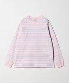 【ビューティ&ユース ユナイテッドアローズ/BEAUTY&YOUTH / UNITED ARROWS】のCGS. オーガニック コットン ロングスリーブ ボーダー Tシャツ 大人の最旬トレンドファッション＆コーディネート founy(ファウニー) ファッション Fashion レディースファッション Fashion for Women トップス・カットソー Cut & Sew Tops シャツ・ブラウス・オフィスカジュアル Elegant Blouses & Button-Ups ロングTシャツ・Tシャツ Longline T-Shirts & Tees インナー Innerwear オーガニック Organic Cotton ジャケット Jacket, Outerwear スリーブ Sleeve, Long Sleeve / Short Sleeve デニム Denim, Jeans Material バランス Balance, Style Balance ボーダー Border, Stripe ロング Long, Long-Length thumbnail LT.PINK|ID: prp329100004981167 ipo3291000000037320922