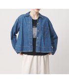 【ユナイテッドアローズ/UNITED ARROWS】のステッチ フレア デニムジャケット COBALT|ID: prp329100004981232 ipo3291000000037399924