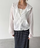 【キャナルジーン/CANAL JEAN】のEl mar UVカットナイロンパーカー ホワイト|ID: prp329100004981238 ipo3291000000037358638