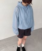 【キャナルジーン/CANAL JEAN】のEl mar UVカットナイロンパーカー サックスブルー|ID: prp329100004981238 ipo3291000000037358639