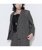 【コムサ/COMME CA】の【セットアップ対応】シアーチェックジャケット 04:グレー系|ID: prp329100004981240 ipo3291000000037358603