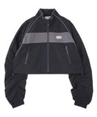 【エックスガール/X-girl】のCROPPED TRACK JACKET 大人の最旬トレンドファッション＆コーディネート founy(ファウニー) ファッション Fashion レディースファッション Fashion for Women アウター Coat / Outerwear Collection レディースジャケット・軽アウター Jackets ギャザー Gathered, Ruffled クロップド Cropped, Short Length 今季 This Season, Current Season 切替 Switching, Contrast Panel ジャケット Jacket, Outerwear セットアップ Set-Up, Coordinated Outfit デニム Denim, Jeans Material トレンド Trend, Trending Now バランス Balance, Style Balance メッシュ Mesh, Net Fabric ロング Long, Long-Length おすすめ Recommended / Our Picks thumbnail BLACK|ID: prp329100004981243 ipo3291000000037321367