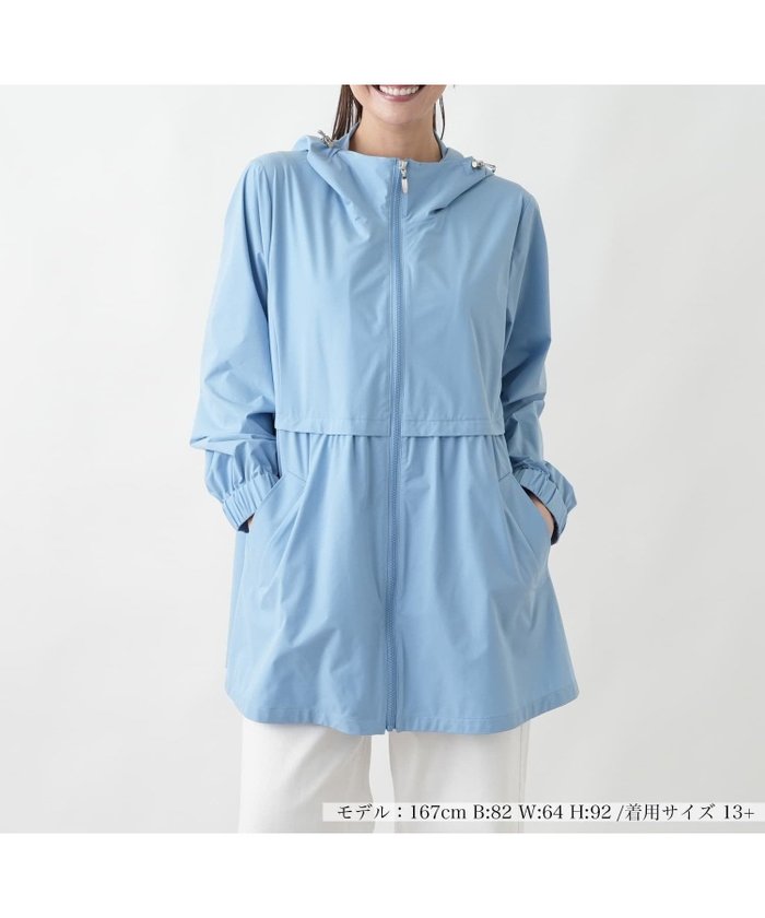 【レリアンプラスハウス/Leilian PLUS HOUSE】の【はっ水】コート インテリア・キッズ・メンズ・レディースファッション・服の通販 founy(ファウニー) https://founy.com/ ファッション Fashion レディースファッション Fashion for Women アウター Coat / Outerwear Collection コート・ロングコート・ピーコート Long Coats, Peacoats & More シンプル Simple, Minimal ポケット Pocket, Pocket Detail ポーチ Pouch, Small Case 夏 Summer 旅行 Travel 無地 Plain, Solid Color 長袖 Long Sleeve, Full Sleeve |ID: prp329100004981248 ipo3291000000037321385