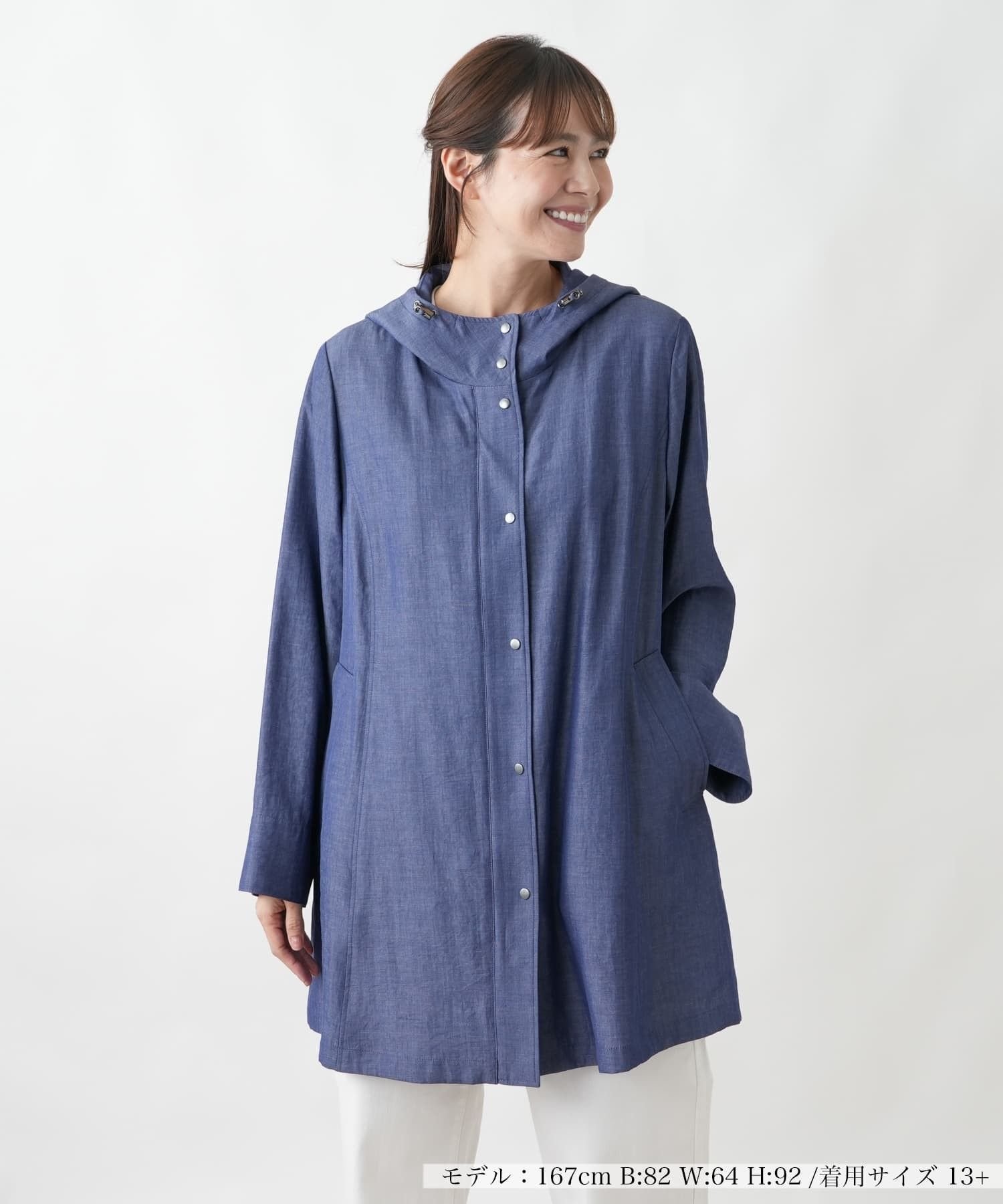 【レリアンプラスハウス/Leilian PLUS HOUSE】の【はっ水】コート【Leilian WHITE LABEL】 大人の最旬トレンドファッション＆コーディネート founy(ファウニー) 　ファッション　Fashion　レディースファッション　Fashion for Women　アウター　Coat / Outerwear Collection　コート・ロングコート・ピーコート　Long Coats, Peacoats & More　シンプル　Simple, Minimal　スマート　Smart, Elegant　トレンド　Trend, Trending Now　ベーシック　Basic, Essential　ポケット　Pocket, Pocket Detail　夏　Summer　無地　Plain, Solid Color　ビジネス 仕事 通勤　Business / Work / Commuting　長袖　Long Sleeve, Full Sleeve　 other-1|ID: prp329100004981249 ipo3291000000037321389
