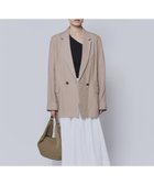 【プルミエ アロンディスモン/1er Arrondissement / MEN】のリネンビスコースジャケット Beige|ID: prp329100004981256 ipo3291000000037321418