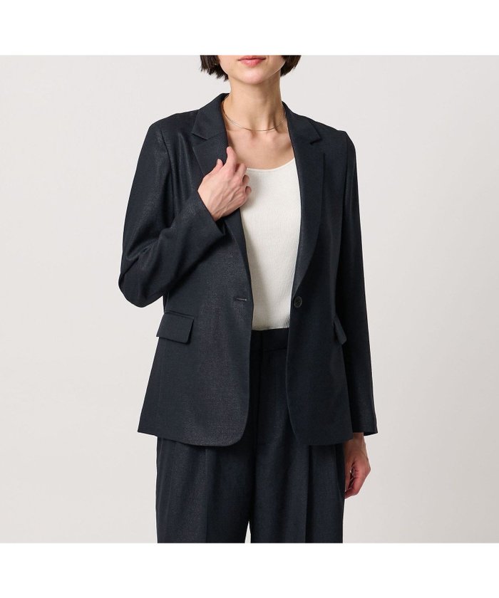 【ユナイテッドアローズ/UNITED ARROWS】のSpiree IAS テーラード ジャケット -UVカット 接触冷感 ウォッシャブル- インテリア・キッズ・メンズ・レディースファッション・服の通販 founy(ファウニー) https://founy.com/ ファッション Fashion レディースファッション Fashion for Women アウター Coat / Outerwear Collection レディースジャケット・軽アウター Jackets テーラードジャケット / 通勤・きれいめスタイル Tailored Jackets & Blazers ウォッシャブル Machine Washable カットソー Cut and Sewn Top ジャケット Jacket, Outerwear セットアップ Set-Up, Coordinated Outfit テーラード Tailored, Tailored Fit ワイド Wide, Wide Fit おすすめ Recommended / Our Picks 夏 Summer エレガント 上品 Elegant |ID: prp329100004981259 ipo3291000000037321428