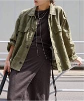 【ジャーナルスタンダード/JOURNAL STANDARD】の《追加 3》リネンミリタリージャケット 大人の最旬トレンドファッション＆コーディネート founy(ファウニー) ファッション Fashion レディースファッション Fashion for Women アウター Coat / Outerwear Collection レディースジャケット・軽アウター Jackets おすすめ Recommended / Our Picks リネン Linen, Linen Fabric 人気 Popular, Best Seller |ID:prp329100004981265