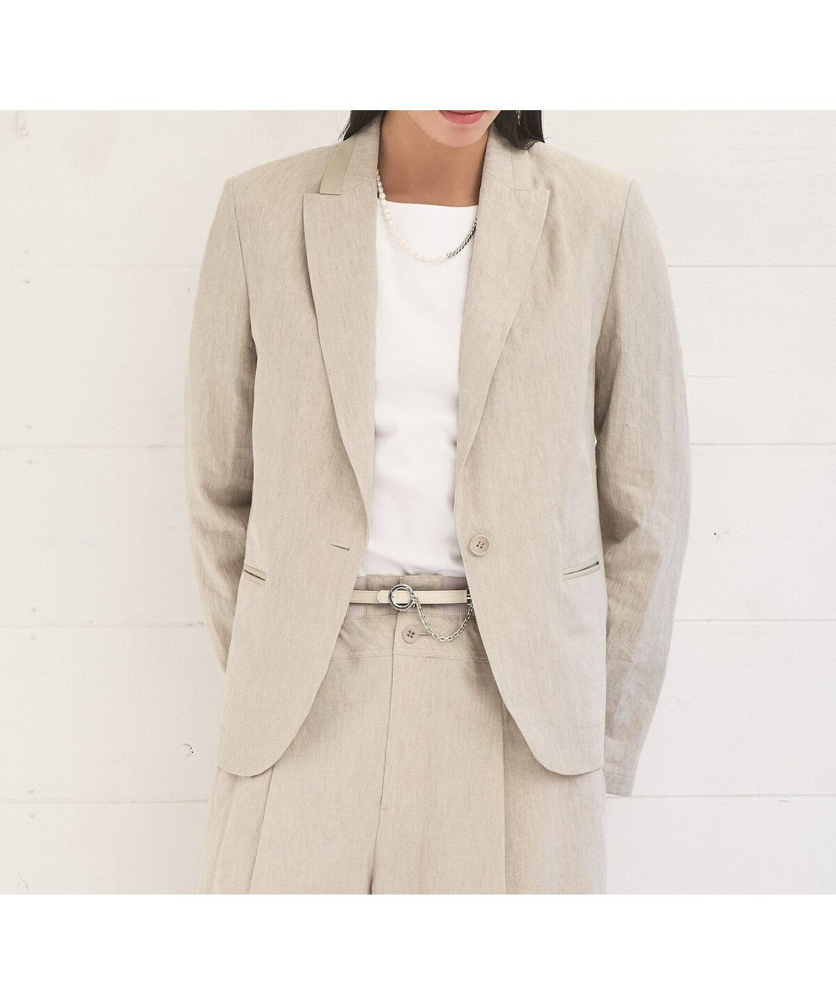 【コムサ/COMME CA】の高密度リネンストレッチ トランスフォルメジャケット 大人の最旬トレンドファッション＆コーディネート founy(ファウニー) 　ファッション　Fashion　レディースファッション　Fashion for Women　アウター　Coat / Outerwear Collection　レディースジャケット・軽アウター　Jackets　ギャザー　Gathered, Ruffled　吸水　Absorbent, Quick-Dry　抗菌　Antibacterial, Bacteria-Resistant　ストレッチ　Stretch, Stretchy Fabric　ストレート　Straight, Straight Cut　スリット　Slit, Slit Detail　スリーブ　Sleeve, Long Sleeve / Short Sleeve　テーラード　Tailored, Tailored Fit　フォルム　Silhouette, Form　ボックス　Boxy, Box Shape　ポケット　Pocket, Pocket Detail　リネン　Linen, Linen Fabric　夏　Summer　 other-1|ID: prp329100004981278 ipo3291000000037321482