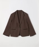 【コムサ/COMME CA】の高密度リネンストレッチ トランスフォルメジャケット 大人の最旬トレンドファッション＆コーディネート founy(ファウニー) ファッション Fashion レディースファッション Fashion for Women アウター Coat / Outerwear Collection レディースジャケット・軽アウター Jackets ギャザー Gathered, Ruffled 吸水 Absorbent, Quick-Dry 抗菌 Antibacterial, Bacteria-Resistant ストレッチ Stretch, Stretchy Fabric ストレート Straight, Straight Cut スリット Slit, Slit Detail スリーブ Sleeve, Long Sleeve / Short Sleeve テーラード Tailored, Tailored Fit フォルム Silhouette, Form ボックス Boxy, Box Shape ポケット Pocket, Pocket Detail リネン Linen, Linen Fabric 夏 Summer thumbnail 14:ブラウン|ID: prp329100004981278 ipo3291000000037321484