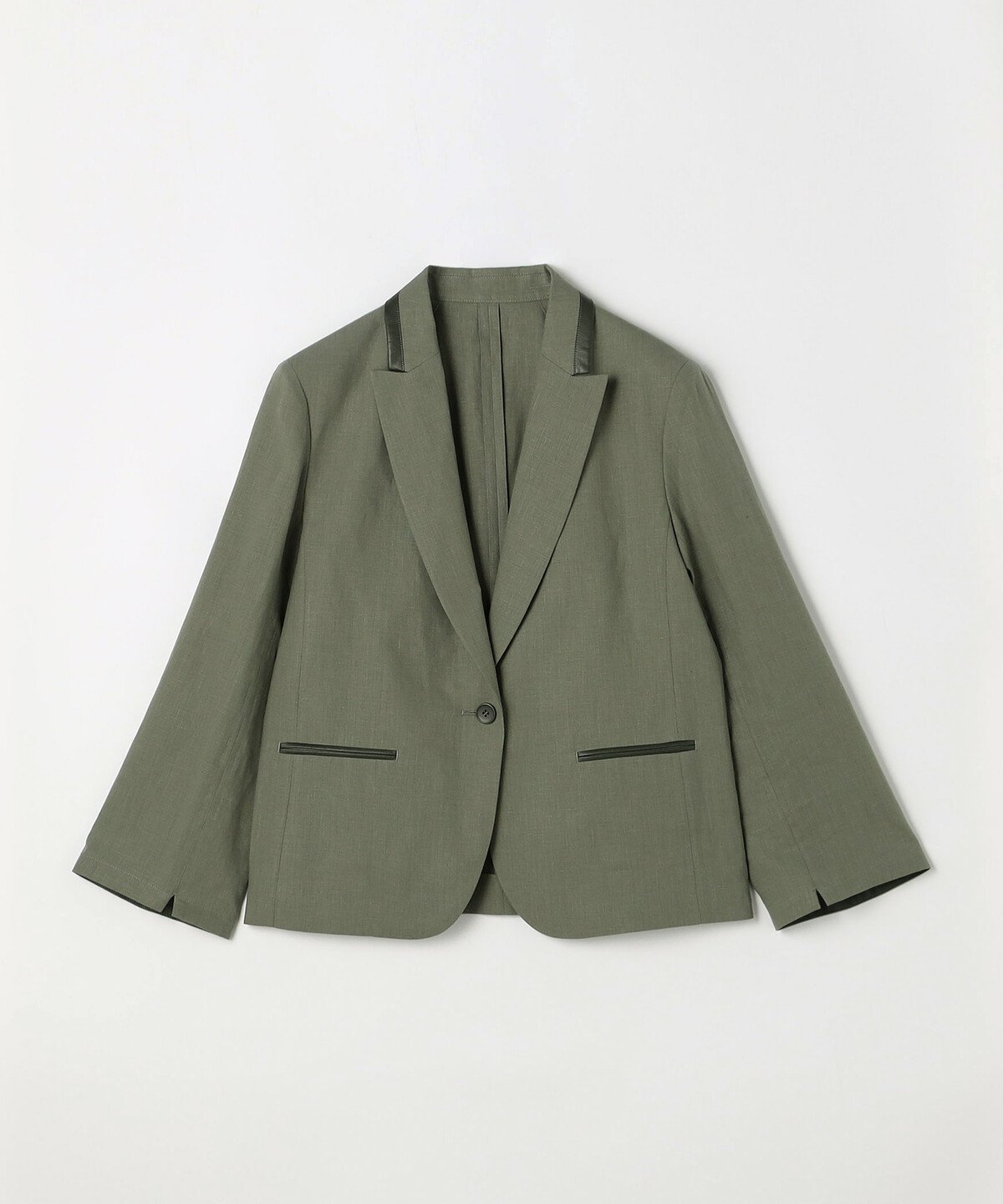 【コムサ/COMME CA】の高密度リネンストレッチ トランスフォルメジャケット インテリア・キッズ・メンズ・レディースファッション・服の通販 founy(ファウニー) 　ファッション　Fashion　レディースファッション　Fashion for Women　アウター　Coat / Outerwear Collection　レディースジャケット・軽アウター　Jackets　ギャザー　Gathered, Ruffled　吸水　Absorbent, Quick-Dry　抗菌　Antibacterial, Bacteria-Resistant　ストレッチ　Stretch, Stretchy Fabric　ストレート　Straight, Straight Cut　スリット　Slit, Slit Detail　スリーブ　Sleeve, Long Sleeve / Short Sleeve　テーラード　Tailored, Tailored Fit　フォルム　Silhouette, Form　ボックス　Boxy, Box Shape　ポケット　Pocket, Pocket Detail　リネン　Linen, Linen Fabric　夏　Summer　20:カーキ|ID: prp329100004981278 ipo3291000000037321485