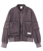【エックスガール/X-girl】のFADED MULTI POCKET JACKET 大人の最旬トレンドファッション＆コーディネート founy(ファウニー) ファッション Fashion レディースファッション Fashion for Women アウター Coat / Outerwear Collection レディースジャケット・軽アウター Jackets 今季 This Season, Current Season ジャケット Jacket, Outerwear スウェット / スエット Sweatshirt, Sweatwear デニム Denim, Jeans Material 定番 Standard, Basic Item 長袖 Long Sleeve, Full Sleeve バランス Balance, Style Balance フラップ Flap, Flap Pocket フロント Front, Front Design ブルゾン Blouson, Bomber Jacket ポケット Pocket, Pocket Detail ミリタリー Military, Army Style メタル Metal, Metal Parts ロング Long, Long-Length おすすめ Recommended / Our Picks 旅行 Travel thumbnail BROWN|ID: prp329100004981284 ipo3291000000037321508