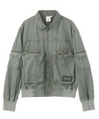 【エックスガール/X-girl】のFADED MULTI POCKET JACKET 大人の最旬トレンドファッション＆コーディネート founy(ファウニー) ファッション Fashion レディースファッション Fashion for Women アウター Coat / Outerwear Collection レディースジャケット・軽アウター Jackets 今季 This Season, Current Season ジャケット Jacket, Outerwear スウェット / スエット Sweatshirt, Sweatwear デニム Denim, Jeans Material 定番 Standard, Basic Item 長袖 Long Sleeve, Full Sleeve バランス Balance, Style Balance フラップ Flap, Flap Pocket フロント Front, Front Design ブルゾン Blouson, Bomber Jacket ポケット Pocket, Pocket Detail ミリタリー Military, Army Style メタル Metal, Metal Parts ロング Long, Long-Length おすすめ Recommended / Our Picks 旅行 Travel thumbnail OLIVE|ID: prp329100004981284 ipo3291000000037321509