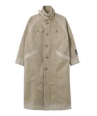 【エックスガール/X-girl】のFADED STAND COLLAR LONG COAT BEIGE|ID: prp329100004981289 ipo3291000000037321526