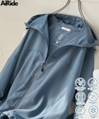 【フリークスストア/FREAK'S STORE】の限定展開 UVカット・接触冷感・吸水速乾 AiRide(エアライド)フルジップパーカー 大人の最旬トレンドファッション＆コーディネート founy(ファウニー) ファッション Fashion レディースファッション Fashion for Women トップス・カットソー Cut & Sew Tops レディースパーカー・カジュアルフーディー Casual Hoodies & Sweatshirts 春 Spring 洗える Machine Washable 吸水 Absorbent, Quick-Dry 軽量 Lightweight, Ultra Light ドローコード Drawcord, Drawstring Cord 人気 Popular, Best Seller ビッグ Big, Oversized ポケット Pocket, Pocket Detail 半袖 Short Sleeve, Half Sleeve ロング Long, Long-Length S/S・春夏 SS, Spring/Summer, Warm Season 夏 Summer 2026年 2026 2026春夏・S/S Spring/Summer 2026 SS26 thumbnail ブルー|ID: prp329100004981313 ipo3291000000037321664