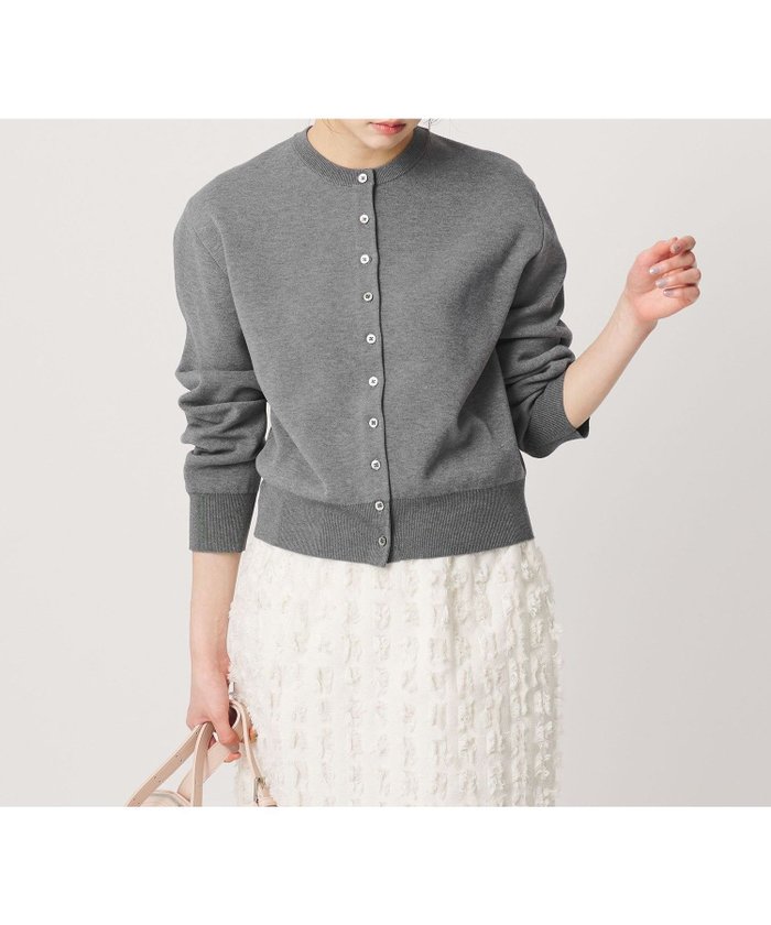 【ビューティ&ユース ユナイテッドアローズ/BEAUTY&YOUTH / UNITED ARROWS】のコットンブレンド コンパクトクルーネック カーディガン ウォッシャブル インテリア・キッズ・メンズ・レディースファッション・服の通販 founy(ファウニー) https://founy.com/ ファッション Fashion レディースファッション Fashion for Women トップス・カットソー Cut & Sew Tops カーディガン・羽織り Layered Style Cardigans ウォッシャブル Machine Washable 春 Spring カーディガン Cardigan, Knitwear コンパクト Compact, Small Size シャーリング Shirring, Ruched トレンド Trend, Trending Now バランス Balance, Style Balance フォルム Silhouette, Form ボトム Bottoms, Lower Wear 羽織 Haori, Light Jacket ワイド Wide, Wide Fit おすすめ Recommended / Our Picks |ID: prp329100004981341 ipo3291000000037321802