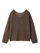 【ミラオーウェン/Mila Owen】の【WEB限定カラー】前後2WAYリネン混メッシュニット BRW[058]|ID: prp329100004981347 ipo3291000000037321831