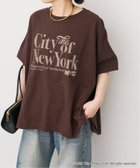【スピック&スパン/Spick & Span】の《追加 》GOOD ROCK SPEED 別注 NYCドルマン Tシャツ ブラウン|ID:prp329100004981372