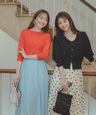 【ナチュラル ビューティー ベーシック/NATURAL BEAUTY BASIC】のしれっと,できすぎニット レッド|ID: prp329100004981379 ipo3291000000037321994