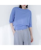 【ナチュラル ビューティー ベーシック/NATURAL BEAUTY BASIC】のしれっと,できすぎニット ブルー|ID: prp329100004981379 ipo3291000000037321997