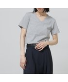 【ナノ ユニバース/nano universe】のAnti Soaked 汗染み防止VネックTシャツ トップグレー4|ID: prp329100004981385 ipo3291000000037322029