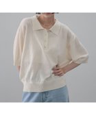 【ローリーズファーム/LOWRYS FARM】のブークレニットポロSS アイボリー08|ID: prp329100004981386 ipo3291000000037322032